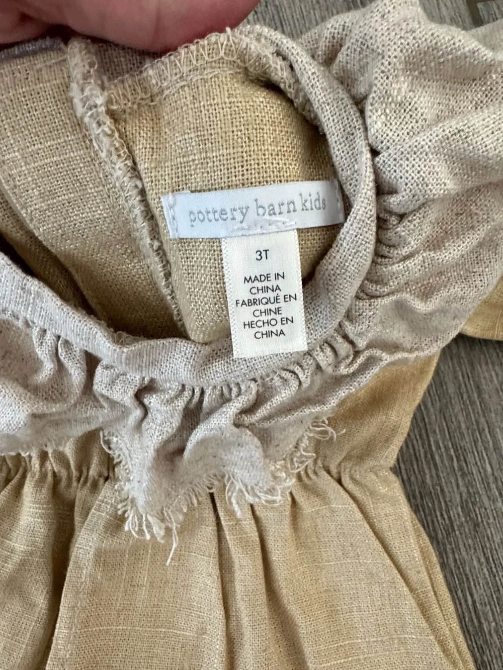 Pottery Barn the Wizard of Oz Scarecrow Costume